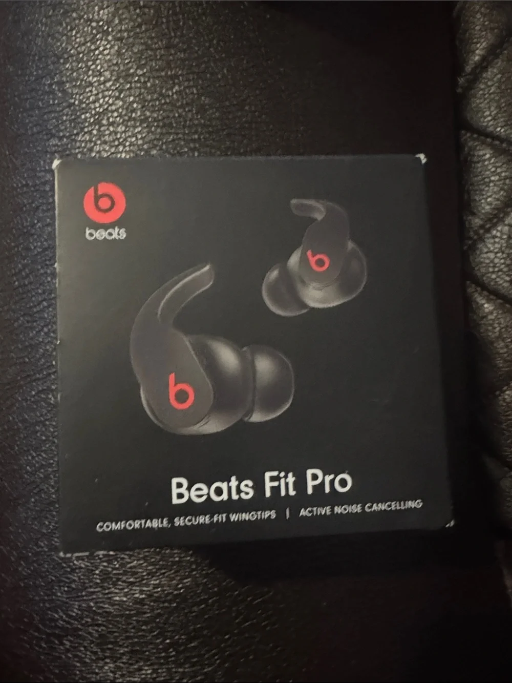 Beats Fit Pro True Wireless Noise Cancelling in-Ear Headphones - Black,